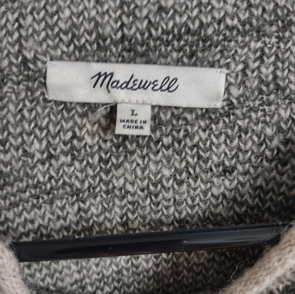 Madewell Soft Wool Marble Sweater - Picture 4 of 7